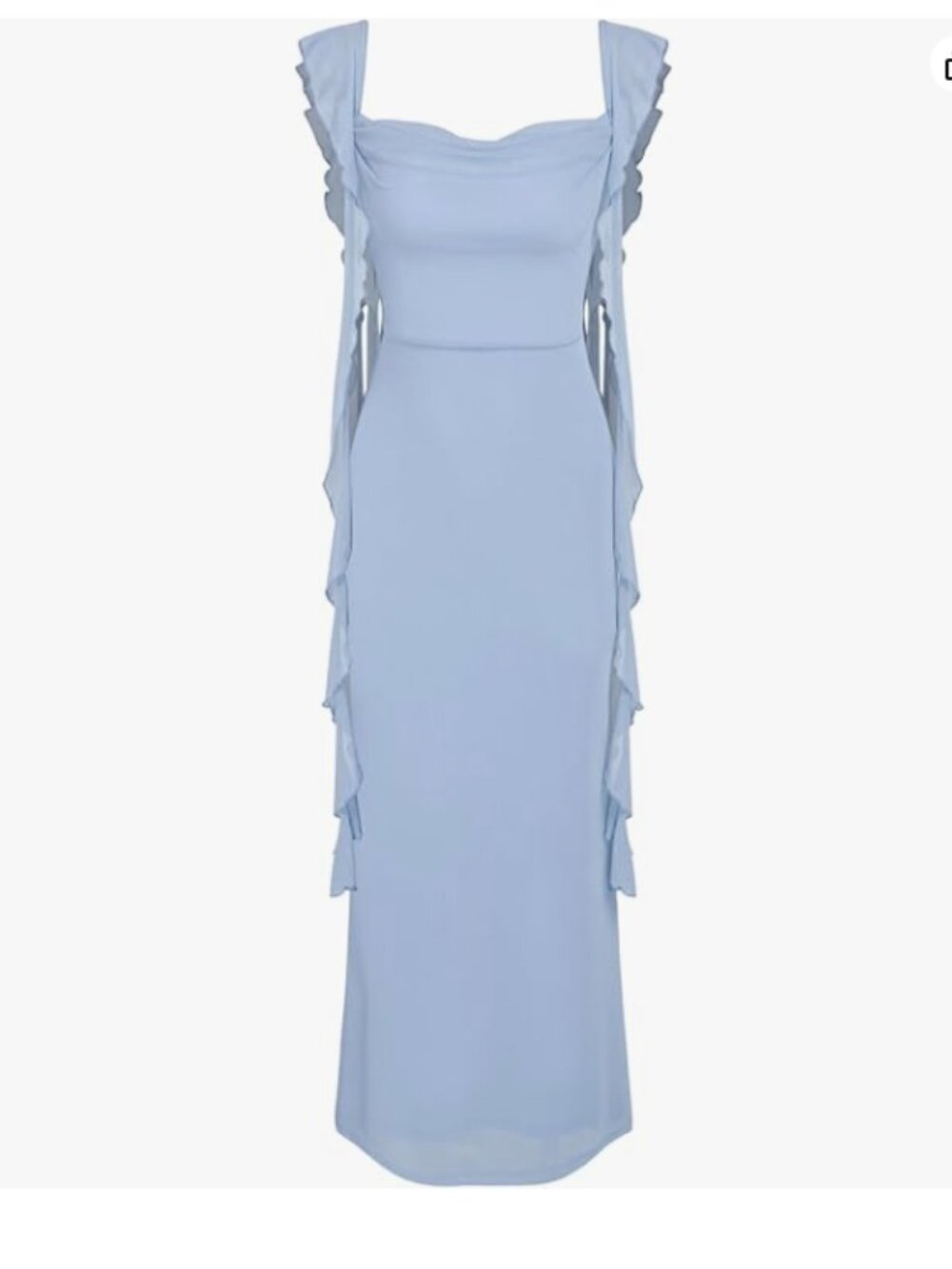 🆕 PrettyGarden Ruffle Sleeve Dress